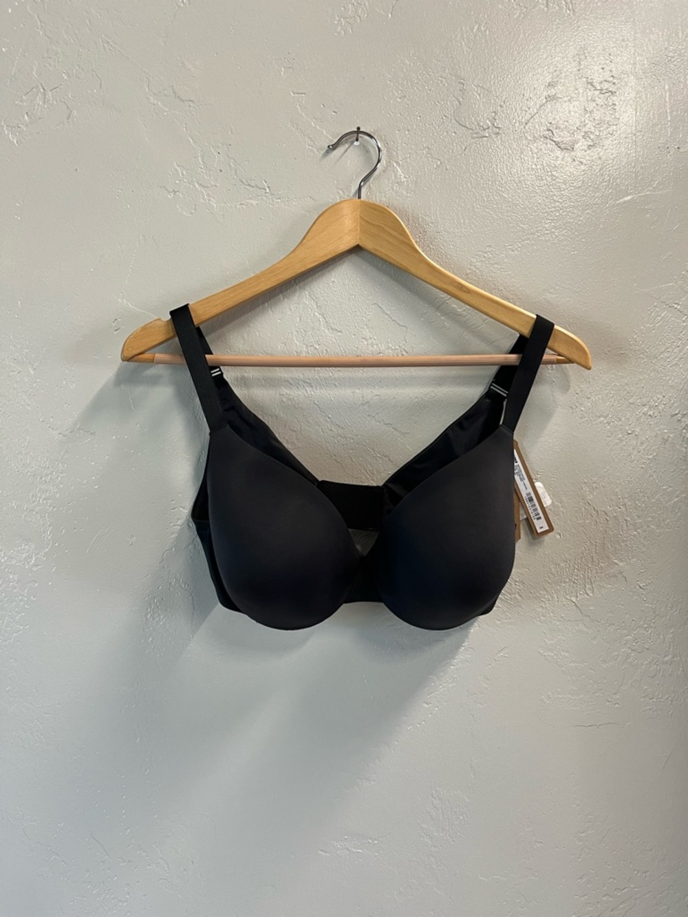SKIMS Smoothing Intimates Full Coverage Lightly Lined Bra NWT Onyx Color